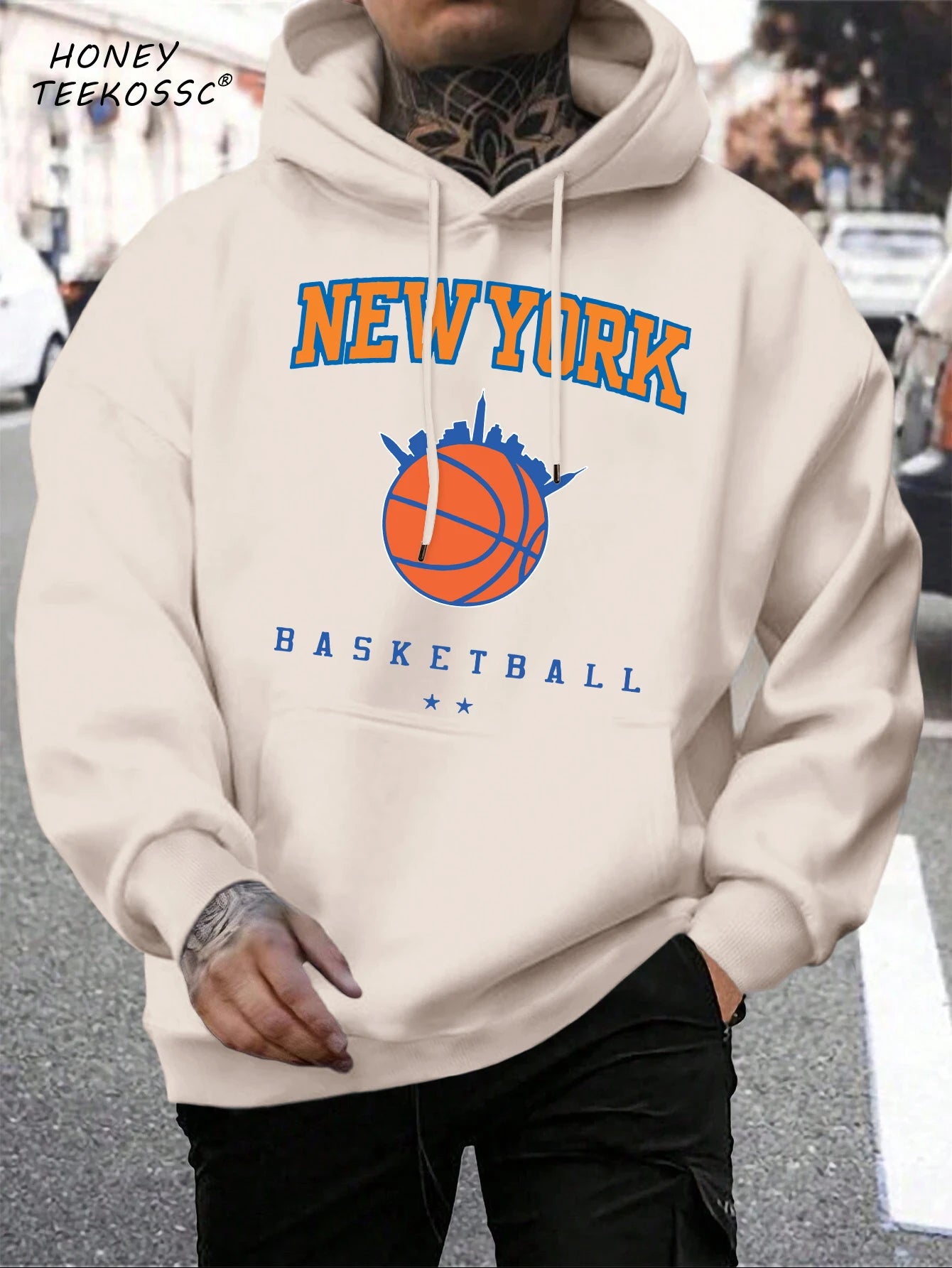 Herren Oversize Hoodie Brooklyn Est. 1998