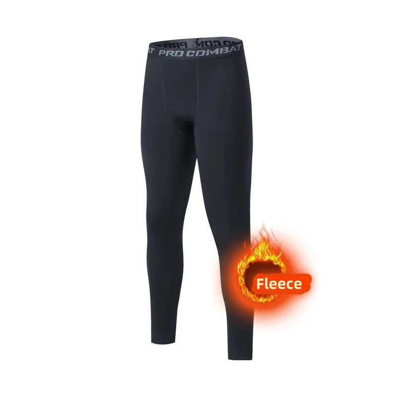 Herren Thermo Unterwäsche – Fleece Leggings & Long Pants