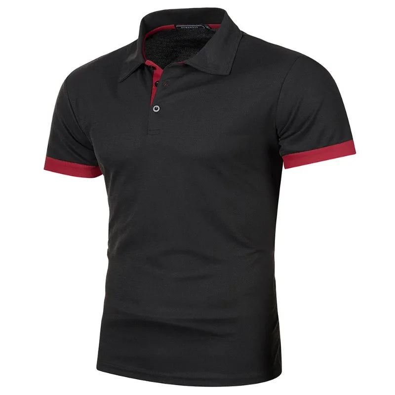 Herren Kurzarm Polo Shirt