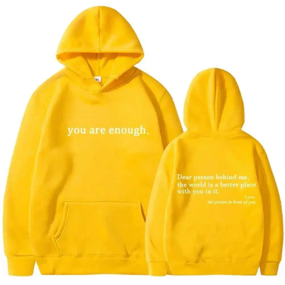 Herren Oversize Hoodie „You Are Enough“