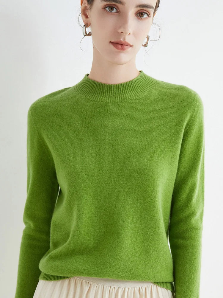 Damen Merino Sweater 100% Wolle