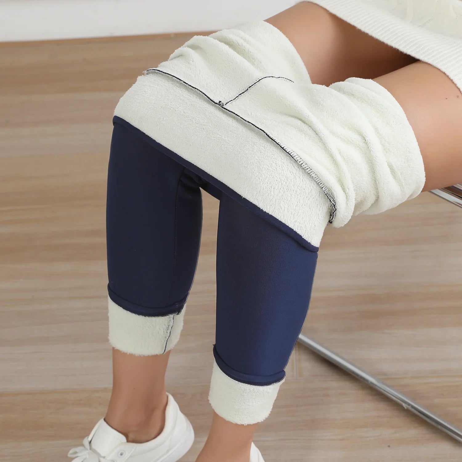 Damen Winter Leggings High Waist