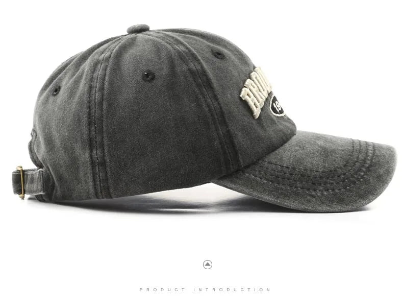 Brooklyn Alphabet Baseball Cap – Cotton Snapback Hat