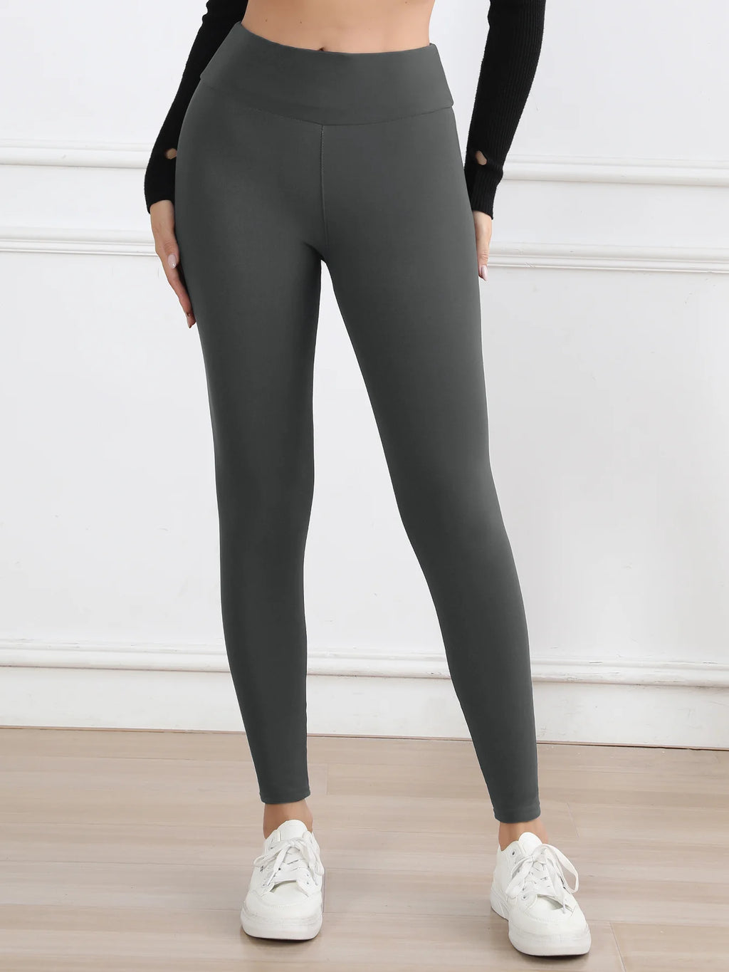 Damen Winter Leggings High Waist