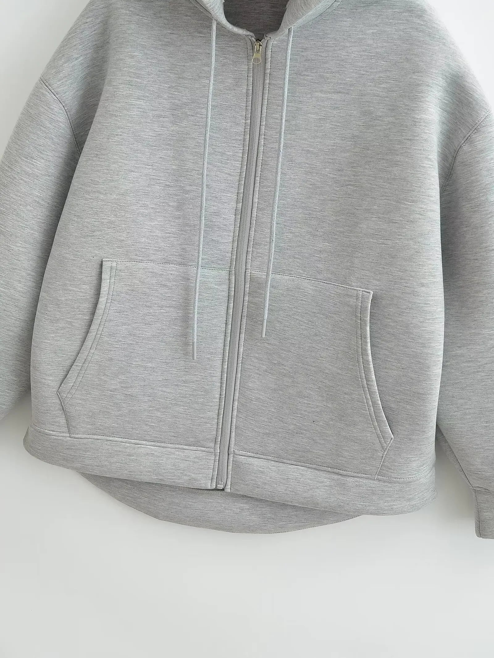 Damen Oversize Hoodie Jacke