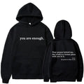 Herren Oversize Hoodie „You Are Enough“
