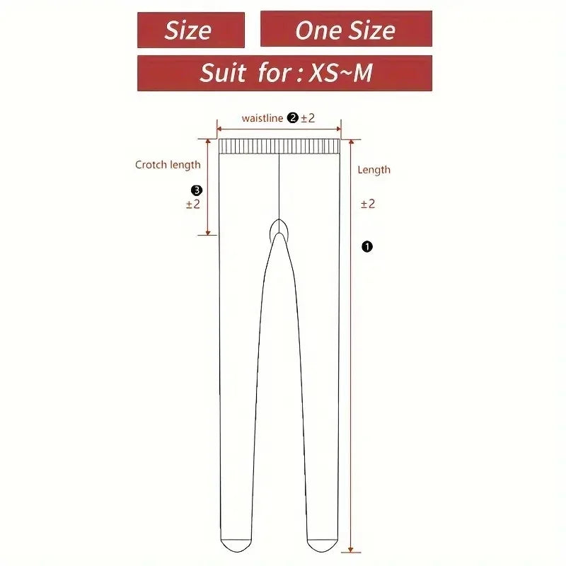 Damen Thermo Leggings – Semi-Transparent