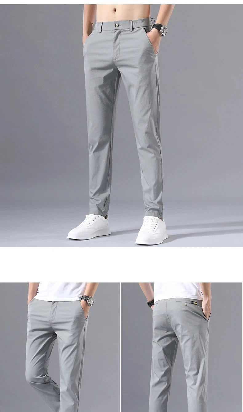 Herren Chino Hose Slim Fit | Stretch Business & Freizeit