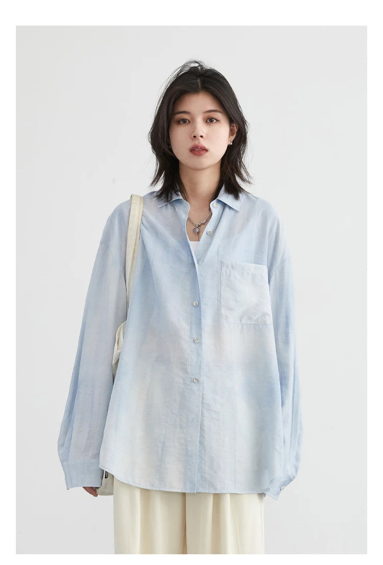 Damen Bluse – Loose Fit