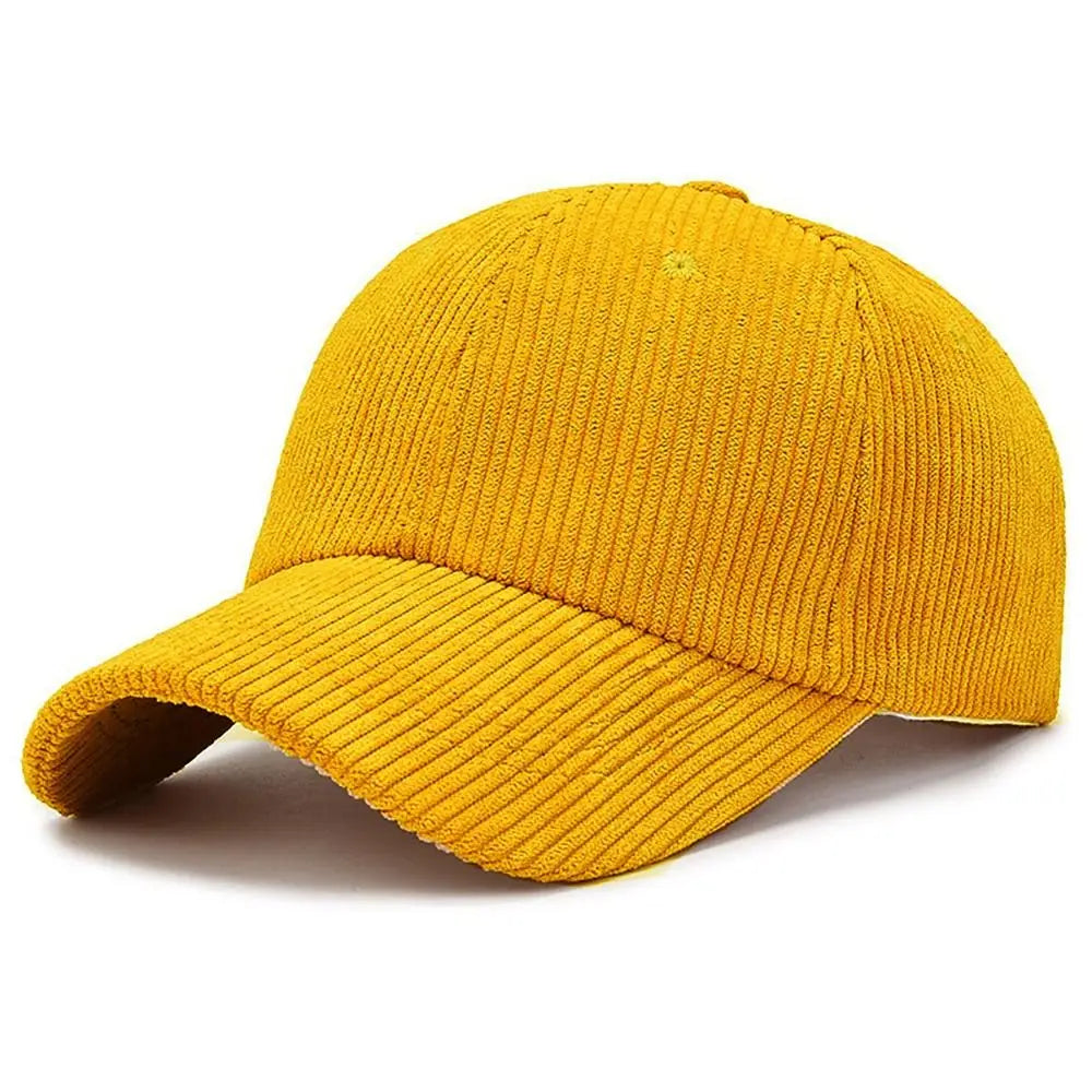 Corduroy Baseball Cap – Vintage Style