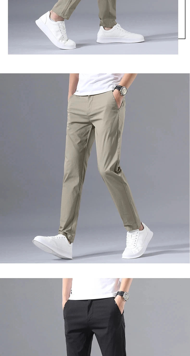 Herren Chino Hose Slim Fit | Stretch Business & Freizeit