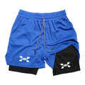 2-in-1 Herren Laufshorts