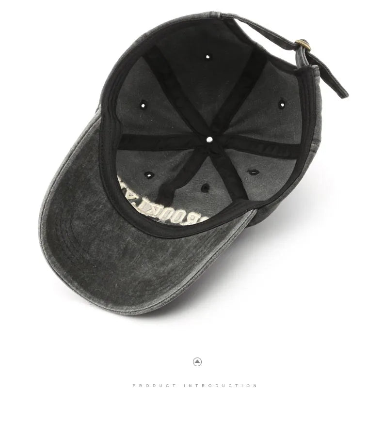 Brooklyn Alphabet Baseball Cap – Cotton Snapback Hat