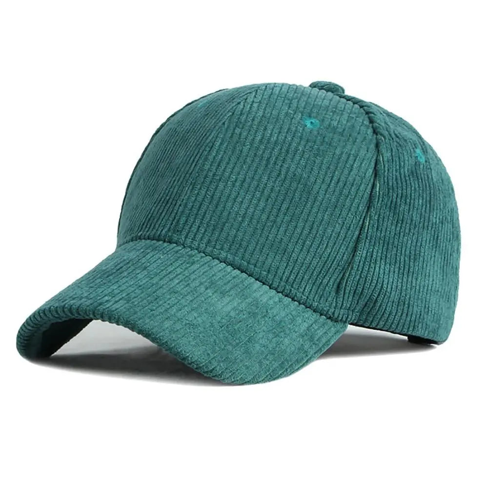 Corduroy Baseball Cap – Vintage Style