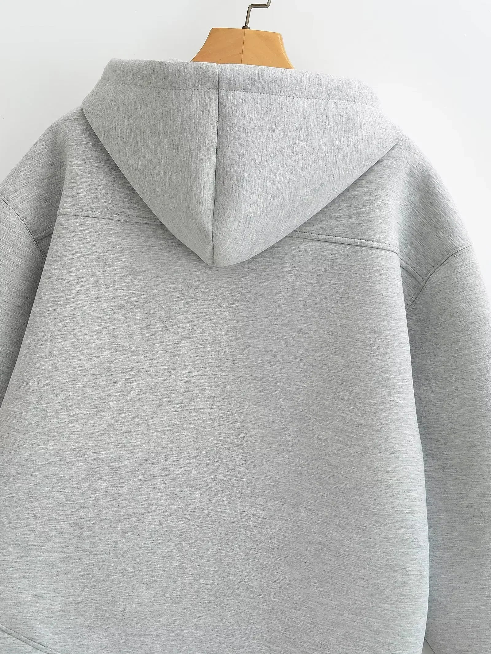 Damen Oversize Hoodie Jacke