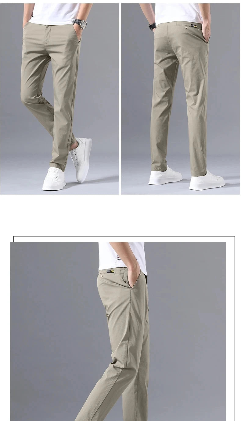 Herren Chino Hose Slim Fit | Stretch Business & Freizeit