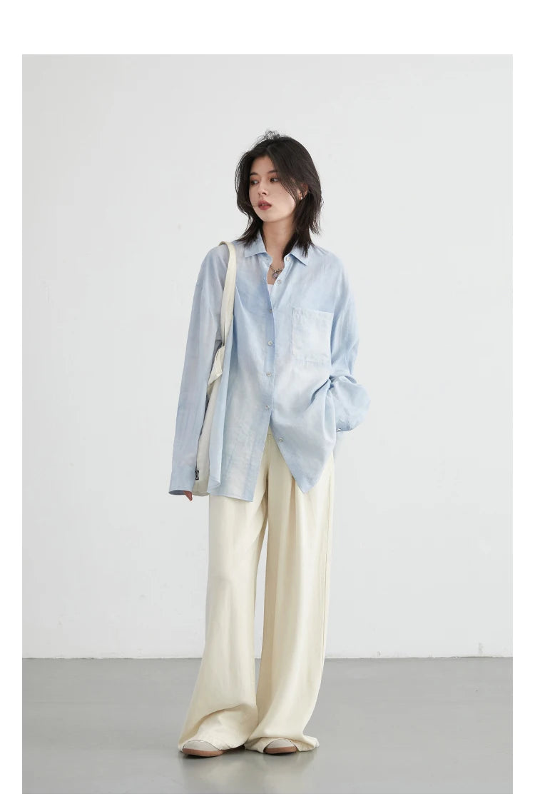 Damen Bluse – Loose Fit