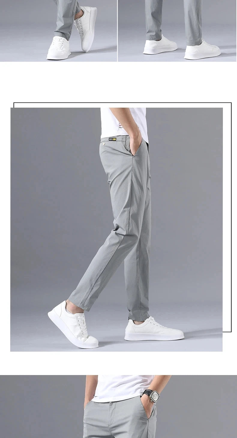 Herren Chino Hose Slim Fit | Stretch Business & Freizeit