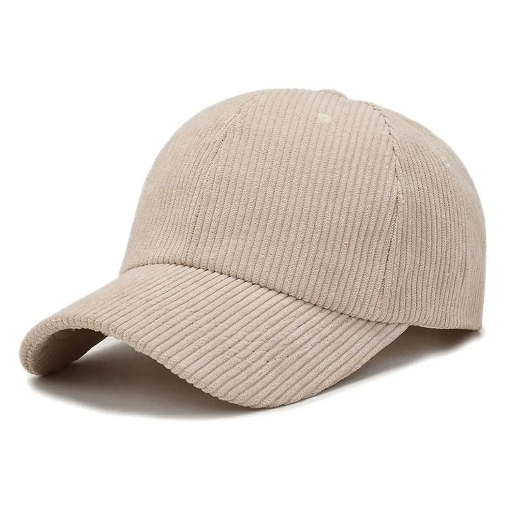 Corduroy Baseball Cap – Vintage Style