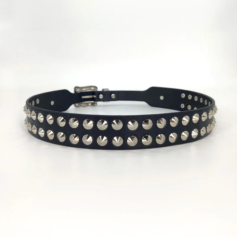 Punk Gürtel Schwarz – Gothic Style
