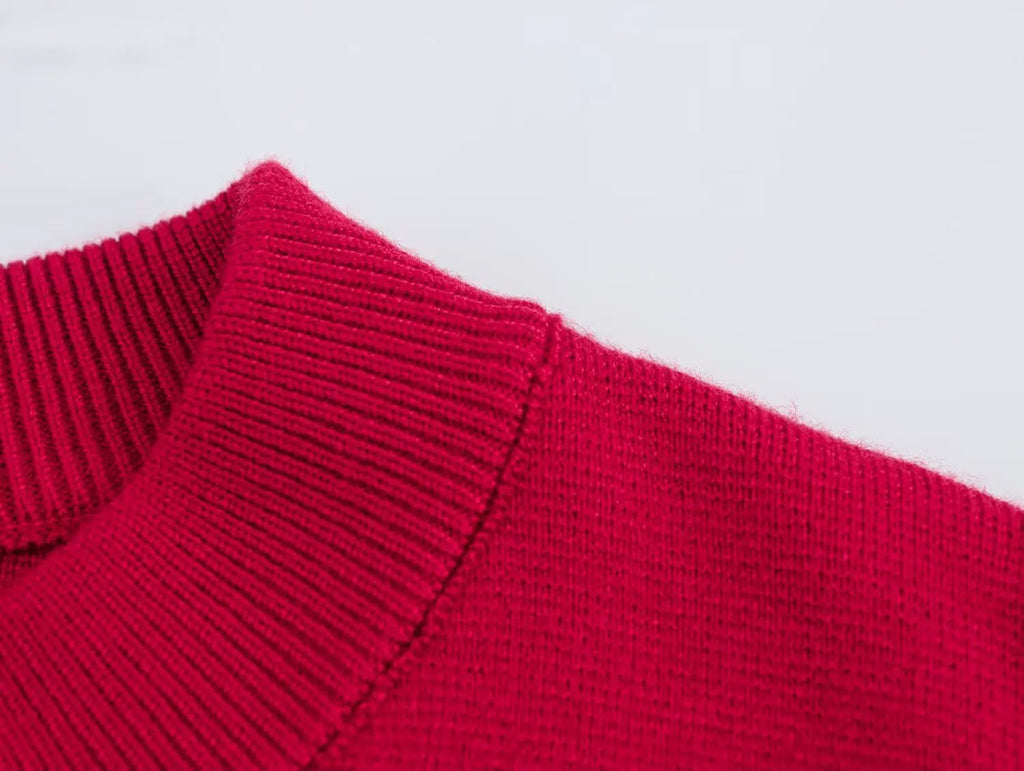 Damen Cropped Knit Cardigan – Button Front Sweater