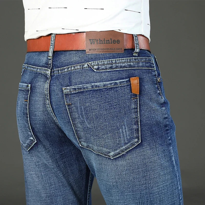 Herren Classic Straight Jeans