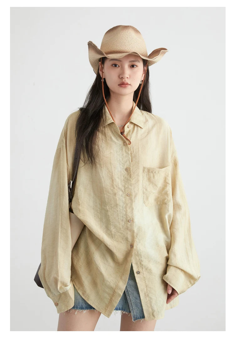 Damen Bluse – Loose Fit