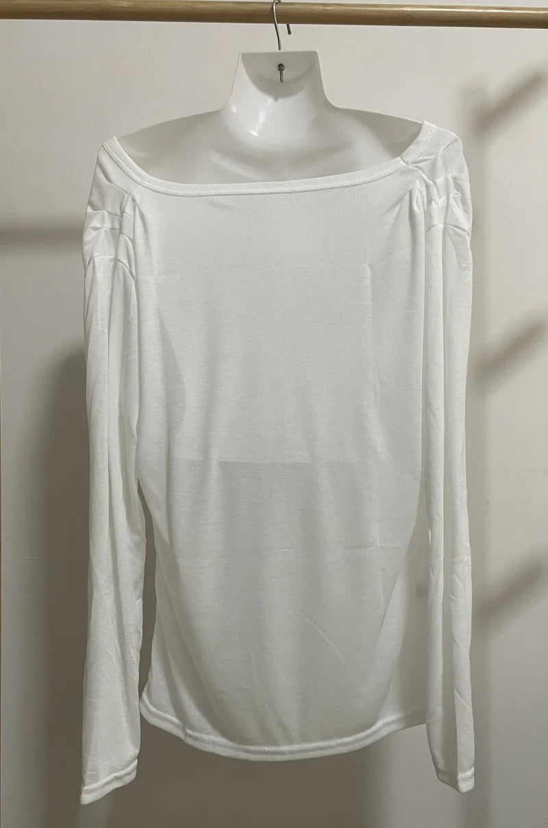 Damen Oversize Langarm Shirt