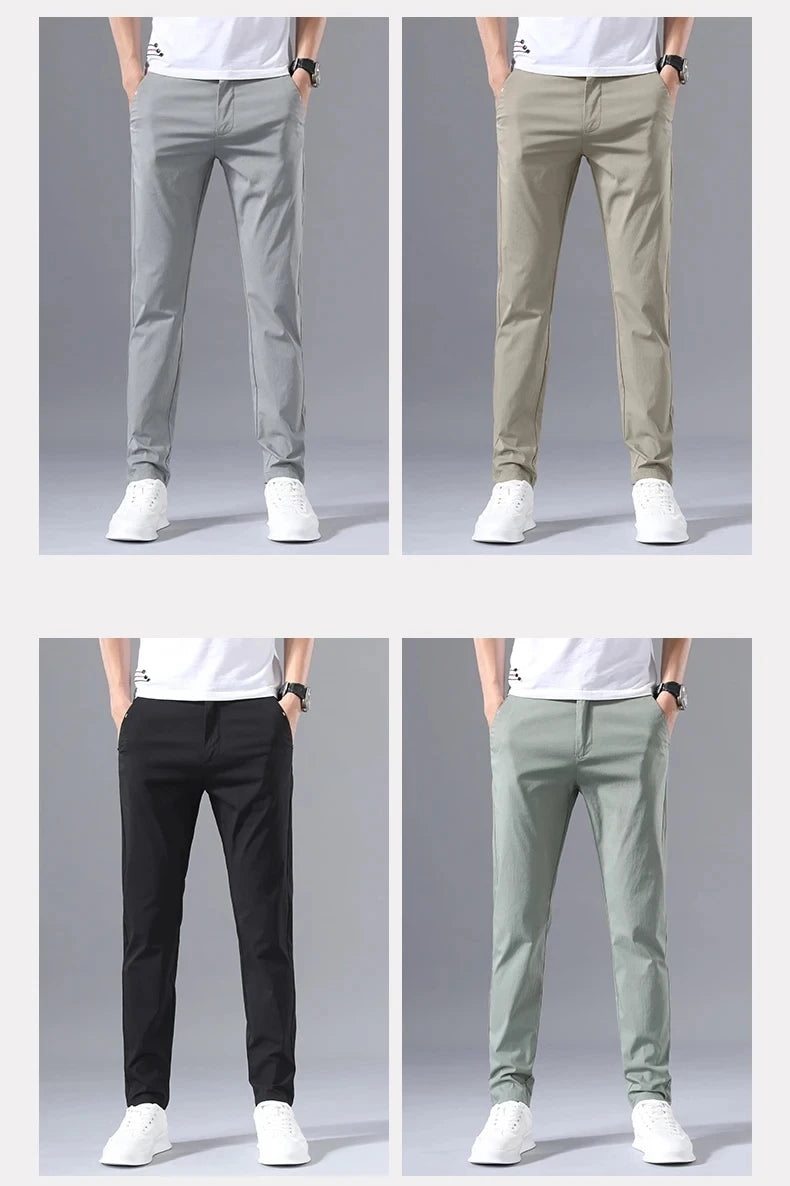 Herren Chino Hose Slim Fit | Stretch Business & Freizeit