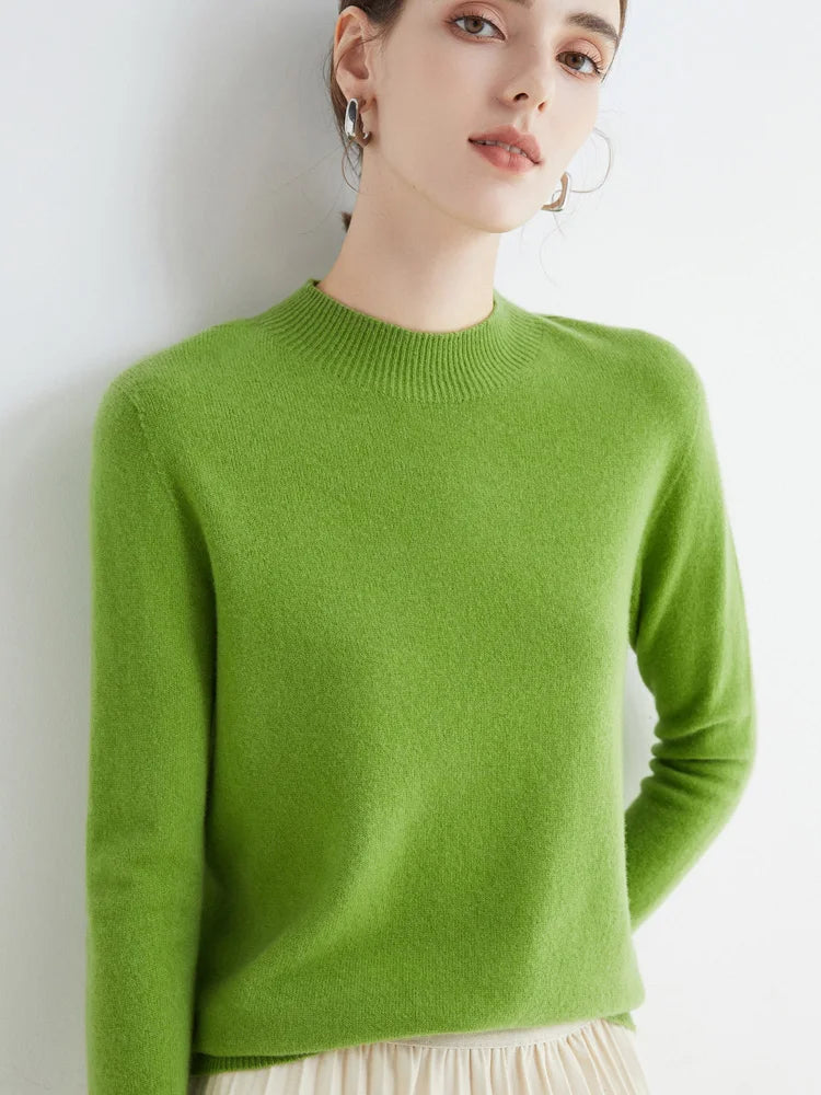 Damen Merino Sweater 100% Wolle