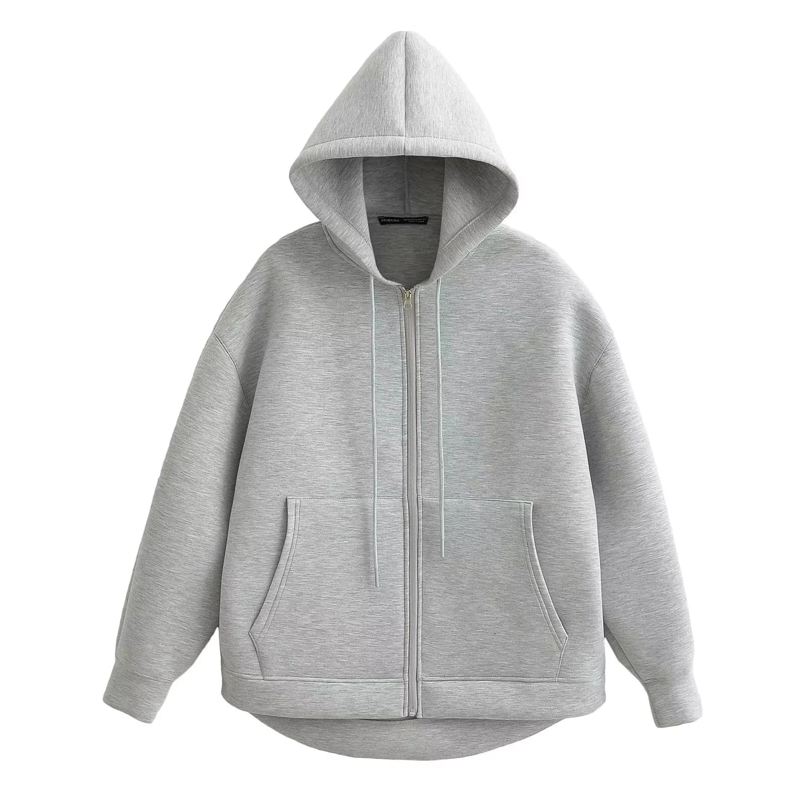 Damen Oversize Hoodie Jacke