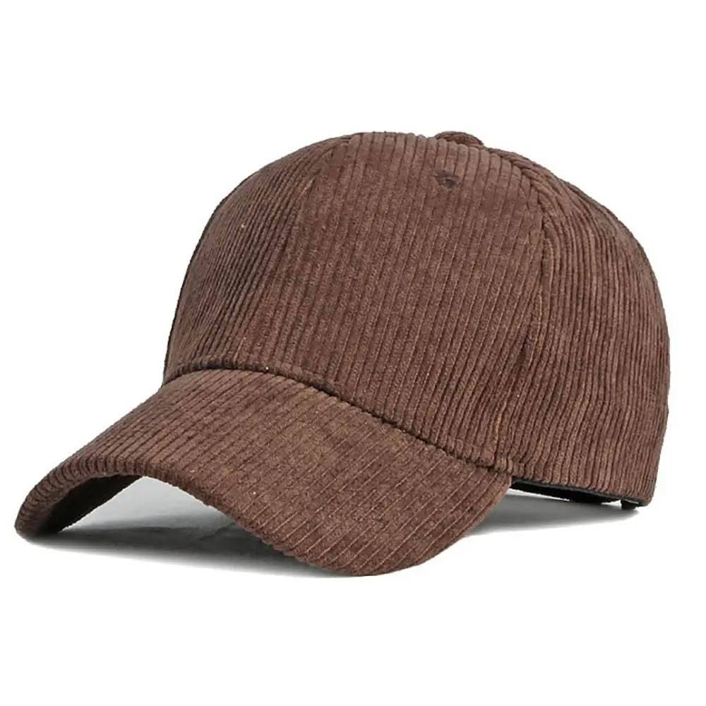 Corduroy Baseball Cap – Vintage Style