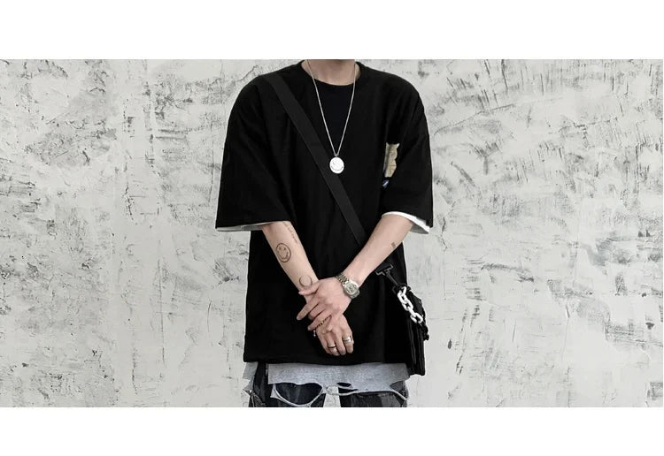 Oversize T-Shirt – Harajuku Cat Print | Japan Style