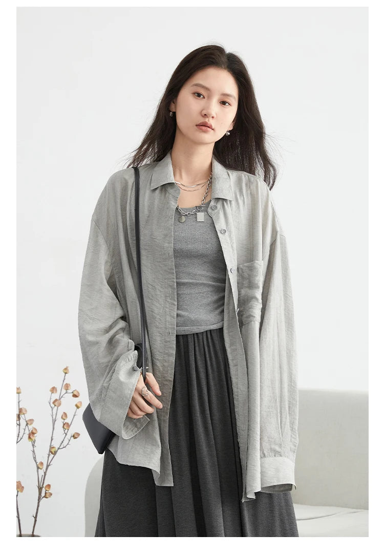 Damen Bluse – Loose Fit
