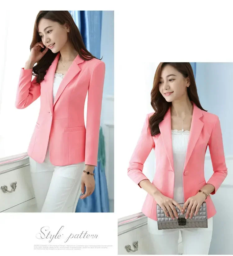 Damen Business Blazer – Elegant Office Suit Jacket