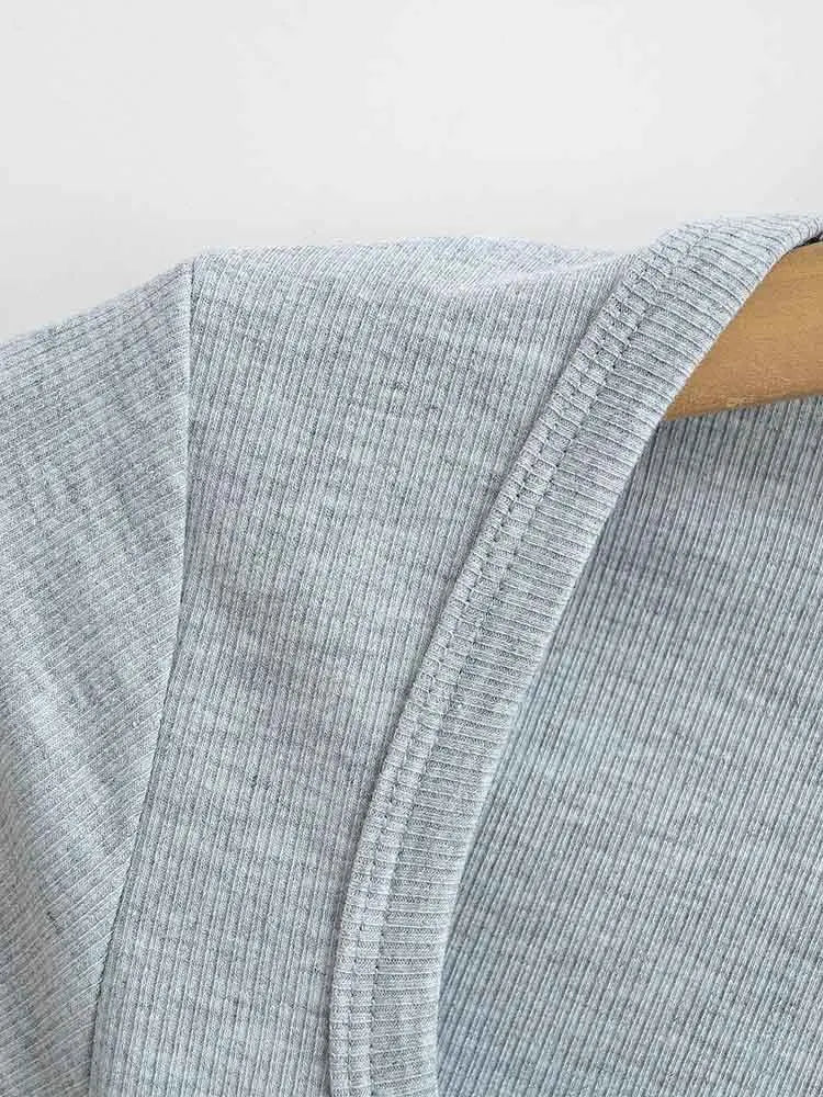 Damen Slim Fit Crop Top