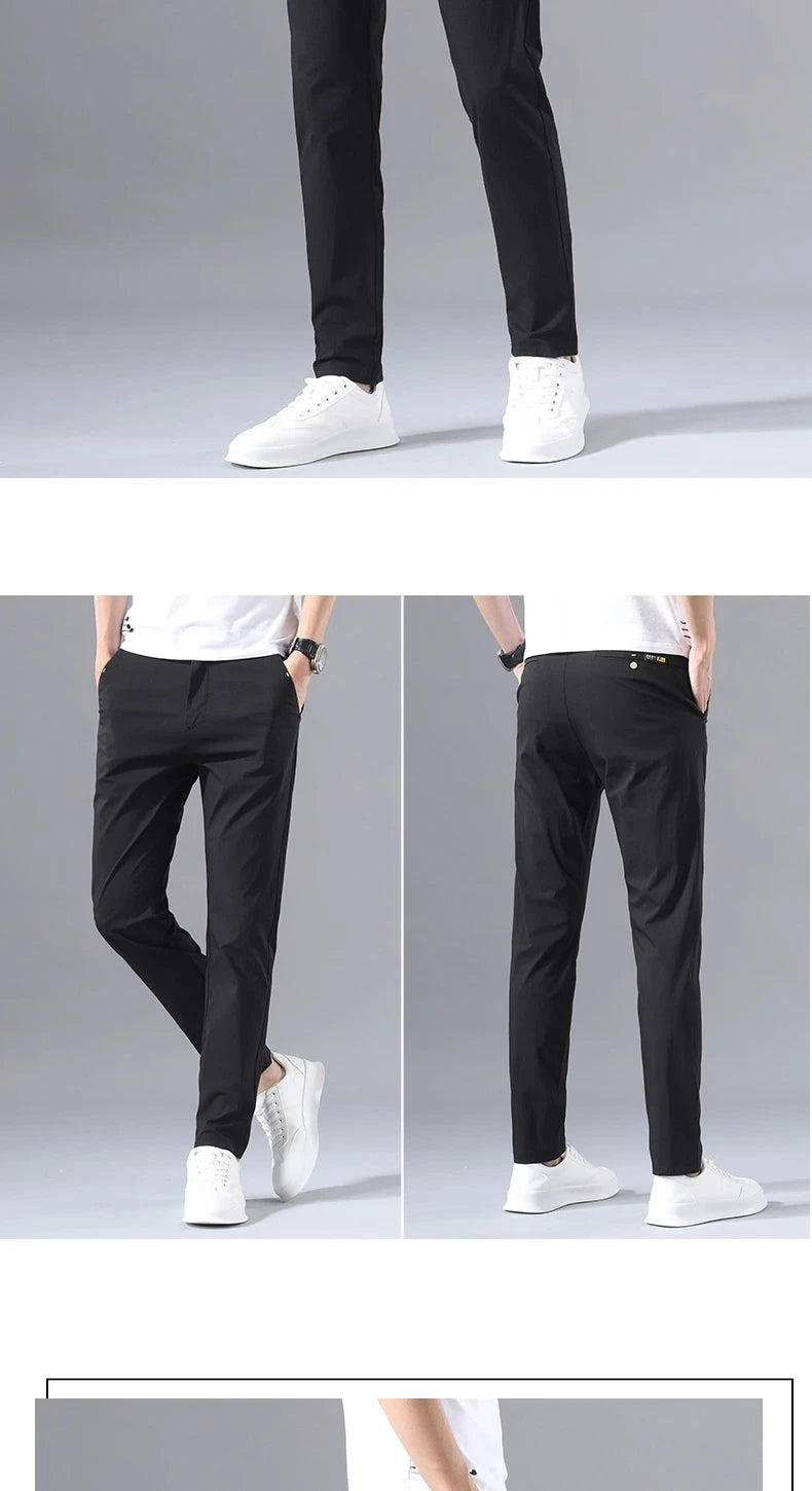 Herren Chino Hose Slim Fit | Stretch Business & Freizeit