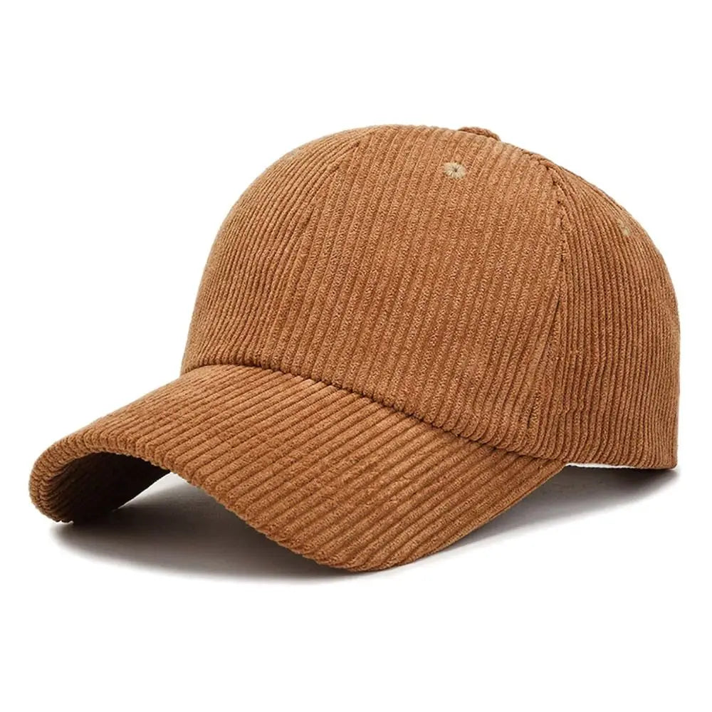 Corduroy Baseball Cap – Vintage Style