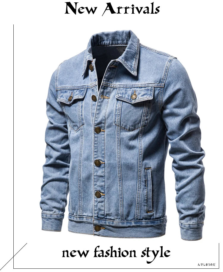 Herren Jeansjacke – Slim Fit