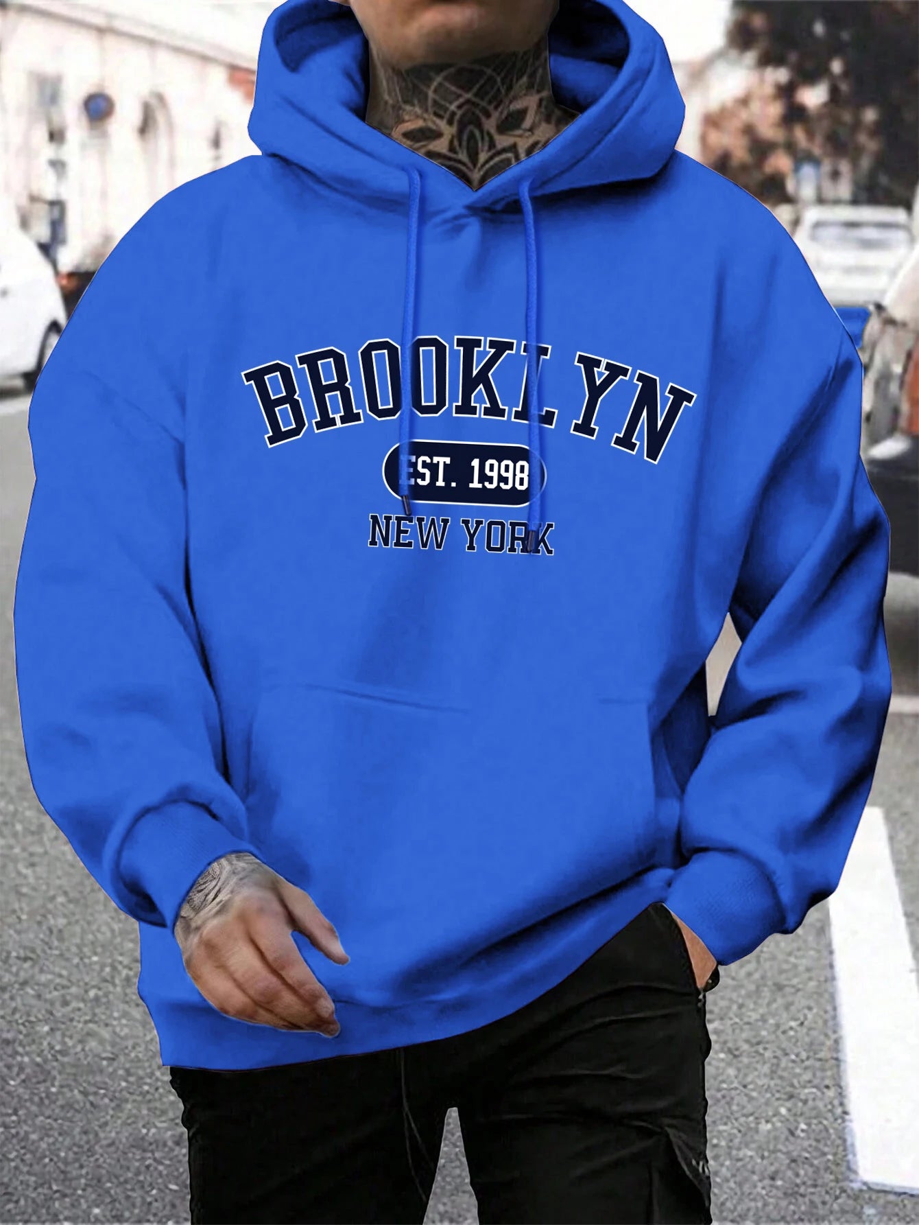 Herren Oversize Hoodie Brooklyn Est. 1998