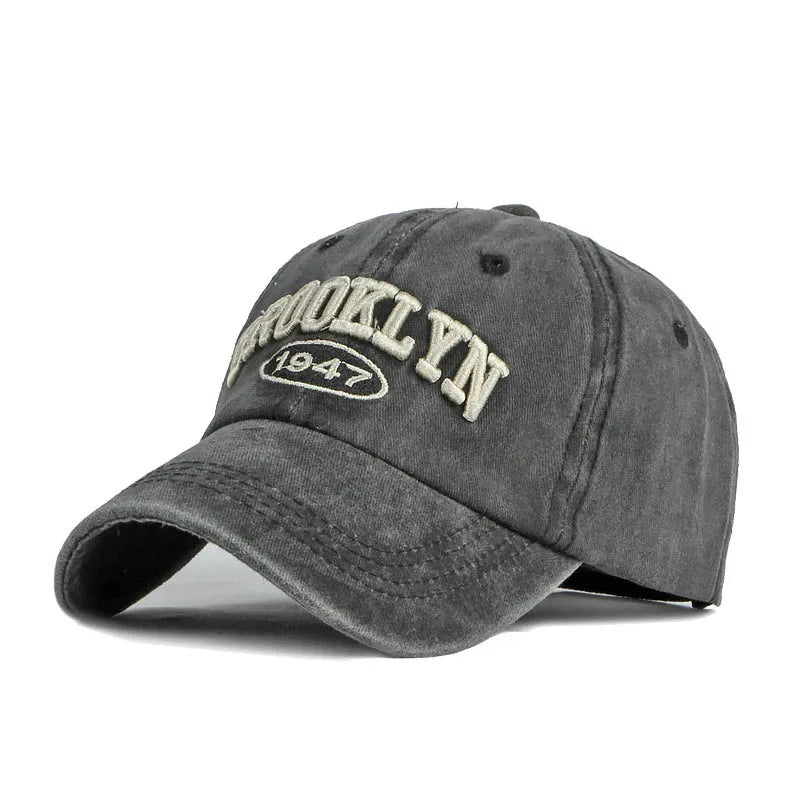 Brooklyn Alphabet Baseball Cap – Cotton Snapback Hat